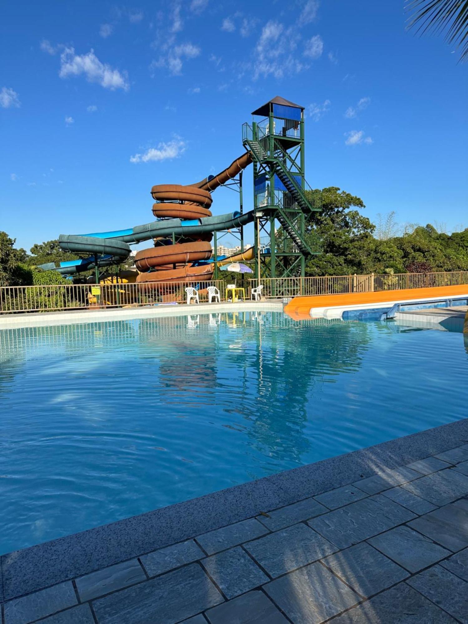 Piazza Di Roma Apartamento 915 Com Parque Aquatico Caldas Novas Eksteriør billede